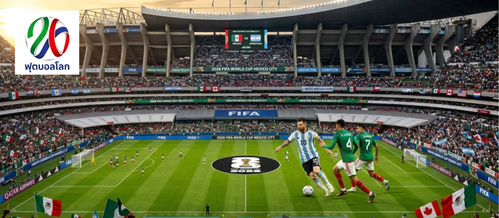 World Cup ศูนย์รวมข้อมูลฟุตบอลโลก 2026 ครบวงจรสำหรับแฟนบอลชาวไทย